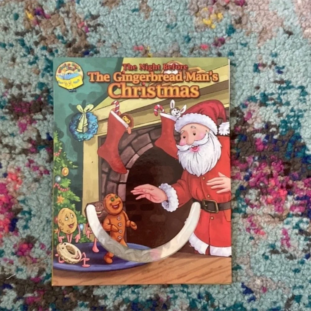 The Night Before Christmas book CD set gingerbread man little mermaid holiday